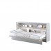 Sienas gulta 90 BED CONCEPT BC-06, balts